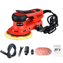 Load image into Gallery viewer, 350W  Electric Car Random Orbital Sander Machine Multi-function Woodworking Corners Polisher Variable Speed Corded Sanders
