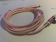 Load image into Gallery viewer, 1M for Lighting To AUX Cable Car Converter 3.5mm Jack Male Cable Headphone Aux Line Earphone Audio Adapter for iPhone iPad IOS
