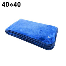 Load image into Gallery viewer, 1pc Microfiber Towel Car Care Polishing Wash Towels Plush Washing Drying Towel Thick Plush Polyester Fiber Car Cleaning Cloth
