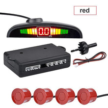 Load image into Gallery viewer, AOSHIKE Car Auto Parktronic LED Parking Sensor with 4 Sensors Reverse Backup Car Parking Radar Monitor Detector System Display
