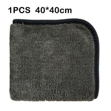 Load image into Gallery viewer, 3PCS Car Cleaning Towel 1200GSM Car Detailing Microfiber Drying Towels Car Detail Cleaning Polishing Car Wash Cloth Accessories
